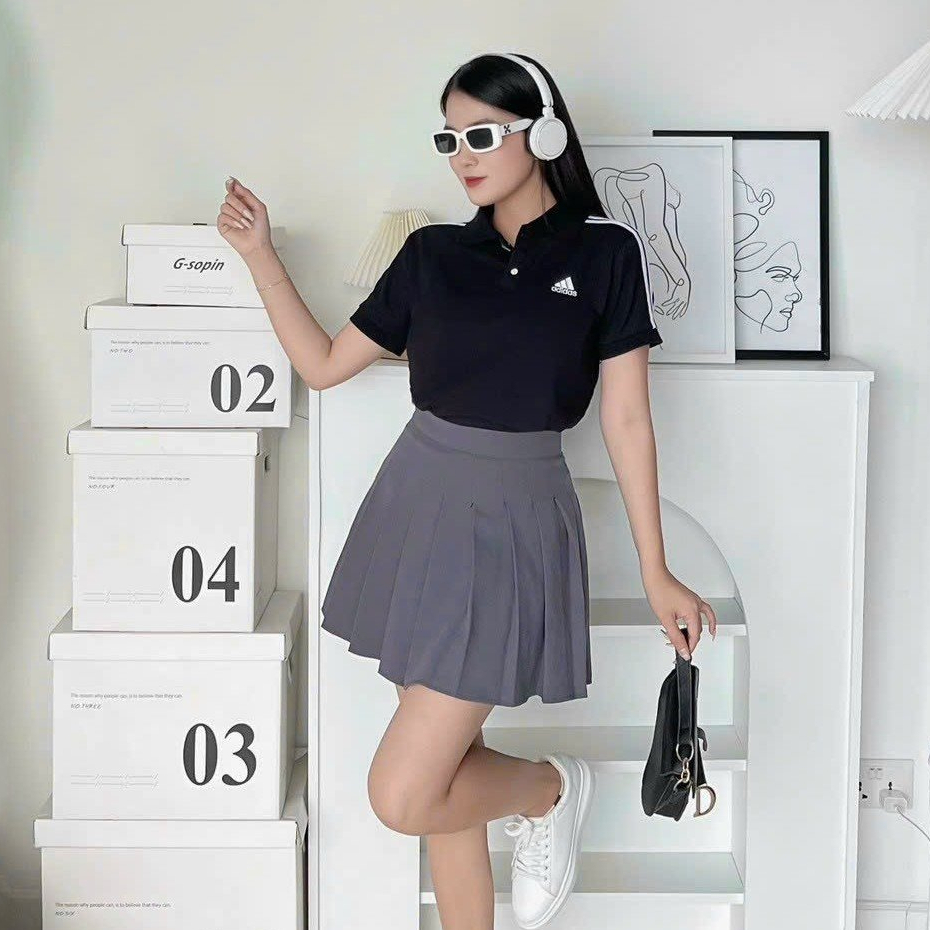 Áo Polo Nữ Chất Vải Mềm Mịn, Thoáng Mát, Hàng VNXK, Có Kèm Hình Thật.