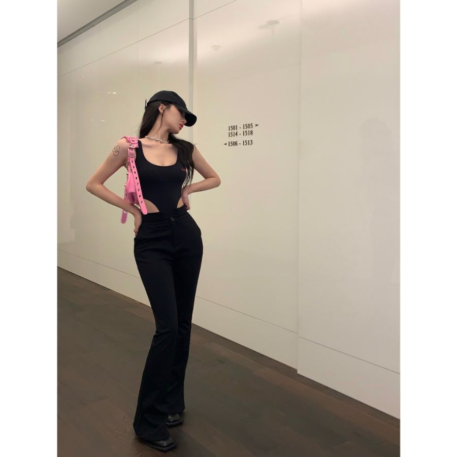 Bodysuit Ba Lỗ Áo Liền Thân Đồ Ngủ Sexy Bộ Ngủ Bodysuit Sexy