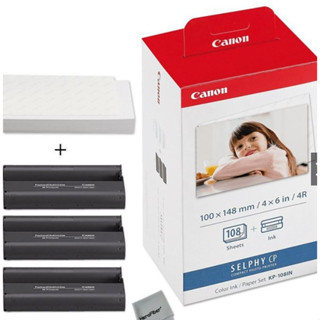  Giấy in ảnh canon kp108 cho máy in canon selphy cp1200,cp1000,cp910,cp1300 