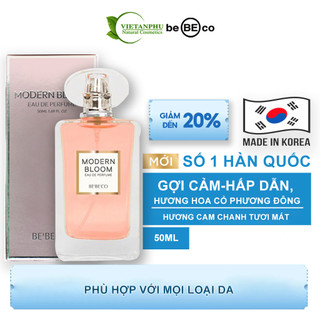 Nước hoa nữ thơm lâu BEBECO Hàn Quốc Morden Bloom Sắc Hương Thời Thượng 60ml