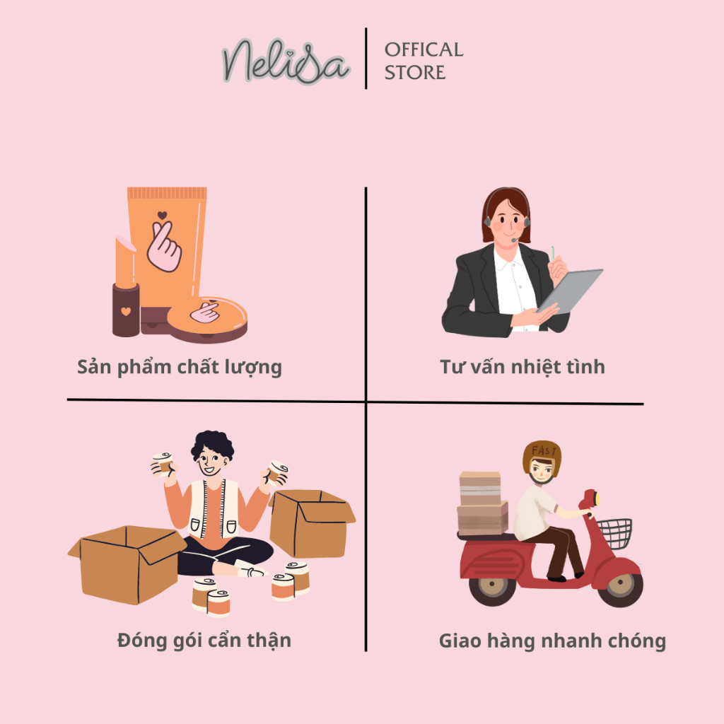 Sữa tắm làm sáng da phục hồi da Grace And Glow Peony Blush Soft & Glow Solution Body Wash NELISA COSMETICS 5921-04