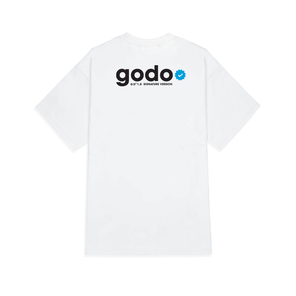 áo thun Localbrand GODO  Signature version GD 1.0 - While