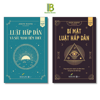 Sách - combo 2 cuốn: luật hấp dẫn và sức mạnh tiềm thức + bí mật luật hấp dẫn - joseph murphy - 1980 books