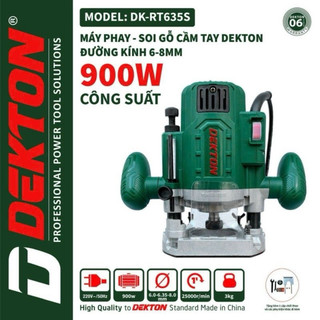 Máy phay gỗ dekton dk-rt635s