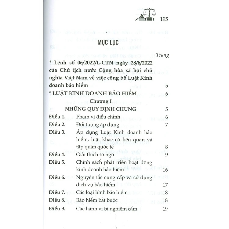 Sách - Luật Kinh Doanh Bảo Hiểm Năm 2022