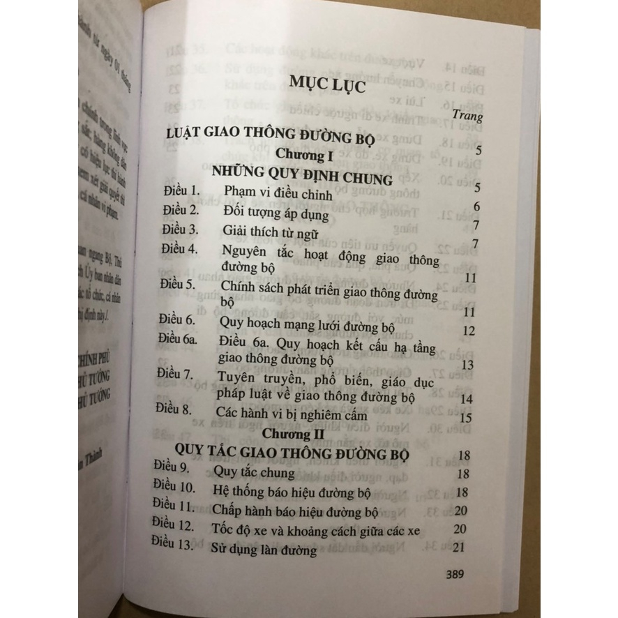 Sách - Luật Giao Thông Đường Bộ Và Nghị Định Hướng Dẫn Thi Hành tái bản mới nhất