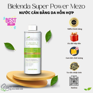 Toner se khít, căng mịn, kiềm dầu Bielenda xanh lá 200ml