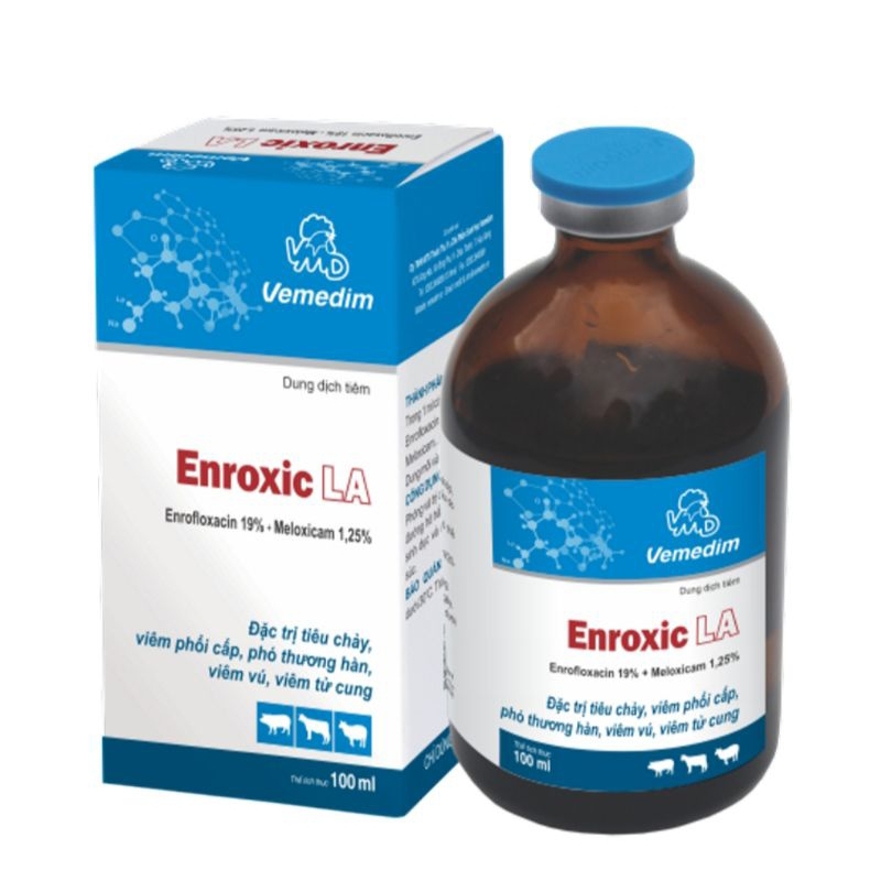 ENROXIC LA 20ML  tiêm 1 liều duy nhất