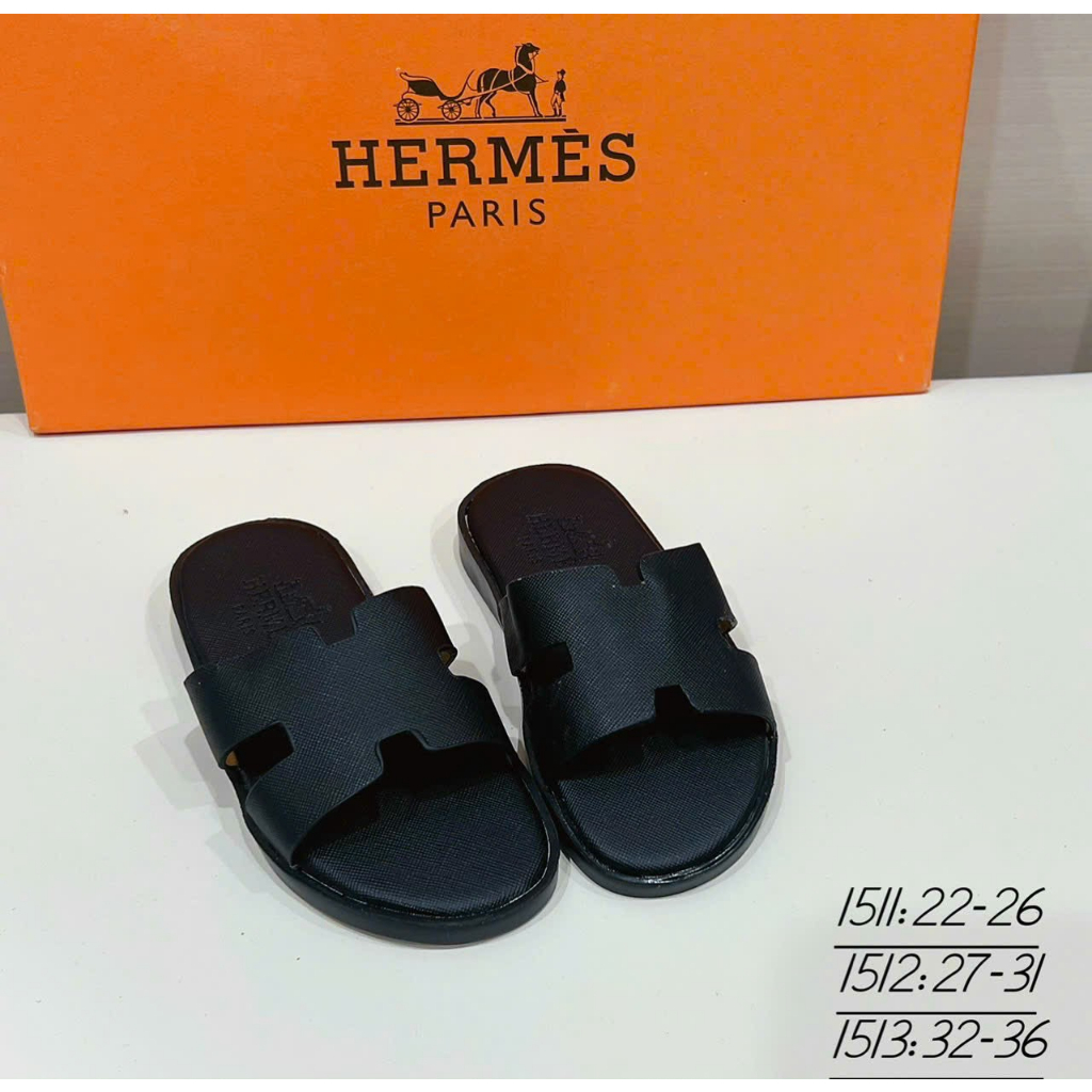 Dép lê quai ngang trẻ em chữ H trơn cho bé đi biển đi chơi from bé