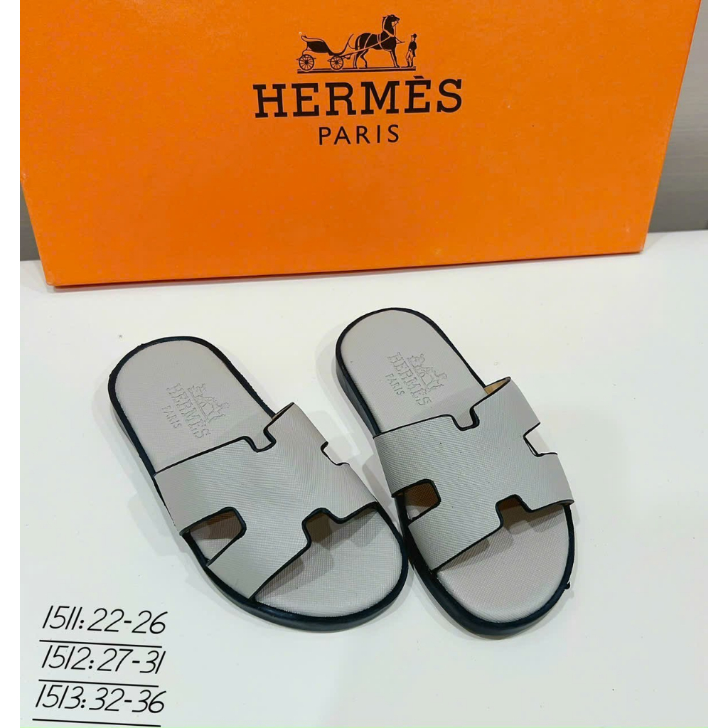 Dép lê quai ngang trẻ em chữ H trơn cho bé đi biển đi chơi from bé