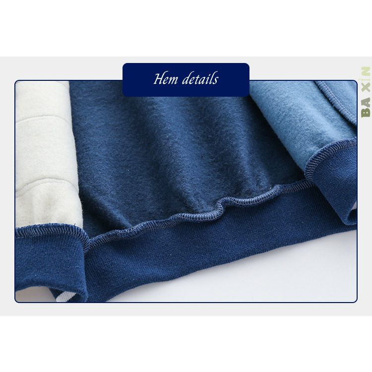 ÁO KHOÁC MÙA ĐÔNG CHO BÉ WELLKIDS 100% COTTON NỈ CHẦN BÔNG, DÀI TAY, NÚT BẤM SIZE ĐẠI 2 3 4 5 6 7 TUỔI