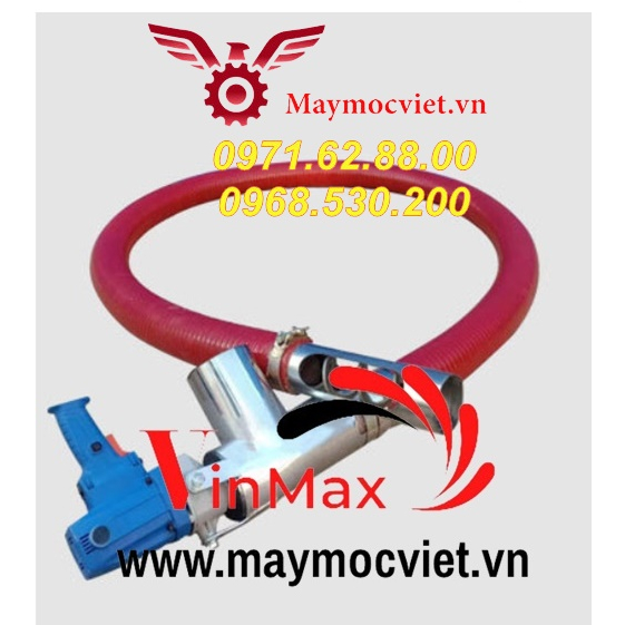Máy hút hạt nông sản cáp mềm 4m chất lượng cao