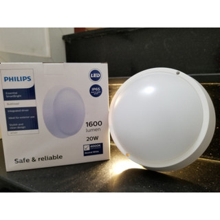 Đèn ốp trần chống thấm nước 12w, 20w wt045c led philips - ánh sáng trung tính