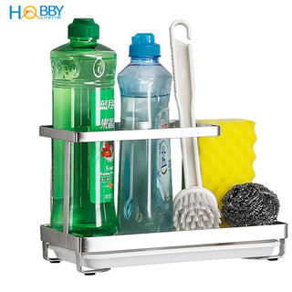 Khay để đồ rửa chén khăn lau dán tường Hobby Home Decor KRC2 inox 304