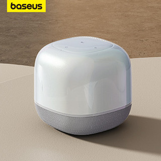 Loa bluetooth không dây baseus aequr v2 xoay 360 độ° đèn led sân khấu âm thanh nổi