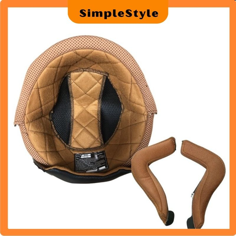 Lót Thay Mũ Bảo Hiểm 3/4 Royal M20C Gồm 1 Lót Và 2 Ốp SIZE L VÀ XL