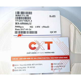 Điện trở 0r 0805