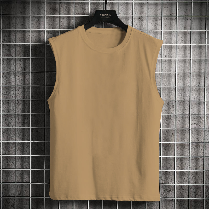 Áo 3 lỗ nam trơn TINOFUN áo sát nách CL TT85 kiểu áo tanktop chất vải thun lạnh co giãn tập gym nam nữ 6 màu