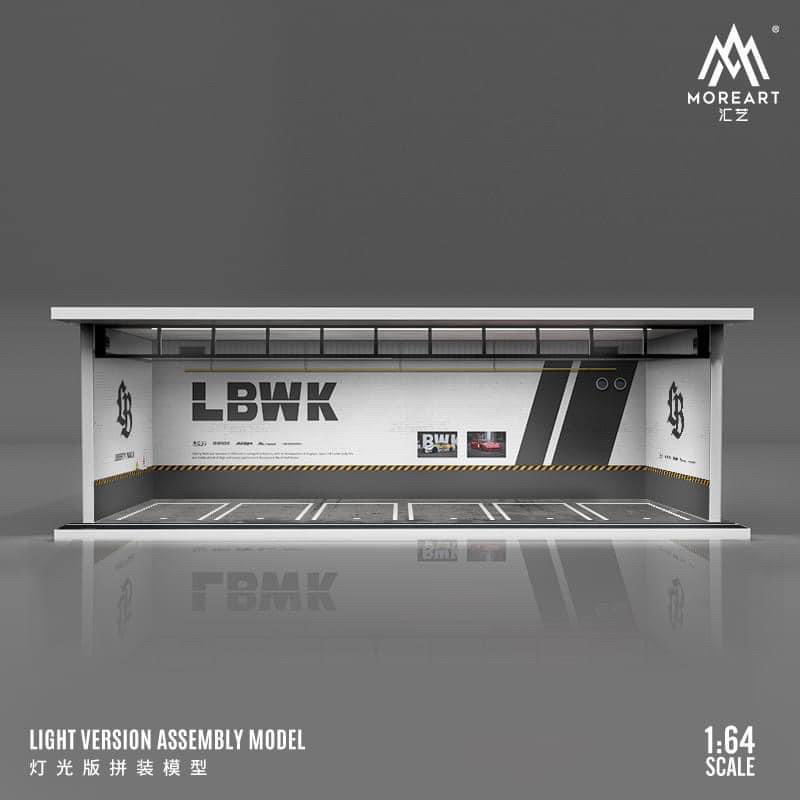 Mohinhxeps-1/64_Diograma MORE ART - Parking Lot Sence Diorama Garage