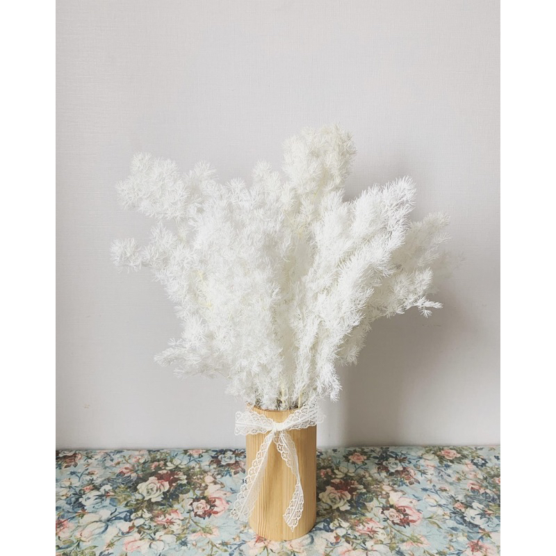 1 bó tùng nho khô, lá tùng nho, resin, handmade, decor trang trí, quà tặng, trang trí nhà cửa