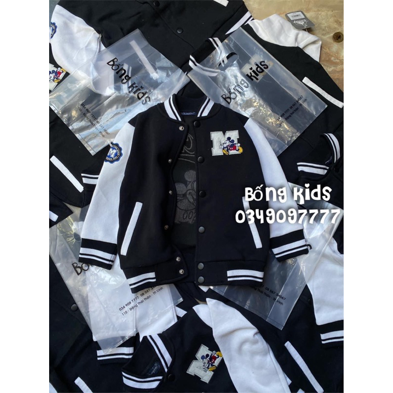 Bomber Bé Trai Mickey