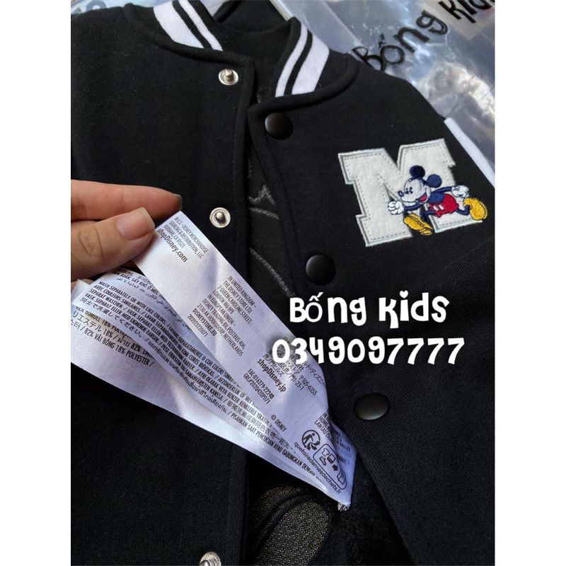 Bomber Bé Trai Mickey