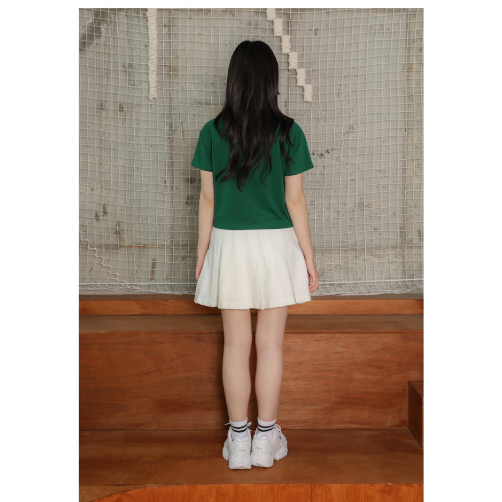 Chân Váy Xếp Ly Phối Lưng Thun - Tennis Skirt With Elastic Band-JO23800601
