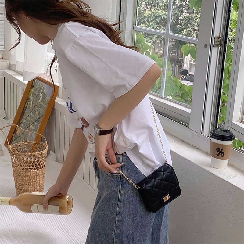 Túi mini đeo chéo Paula kèm gương trang điểm dạng ví nữ