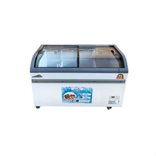 Tủ đông trưng bày mặt kính cong, Tủ trữ đông giá rẻ