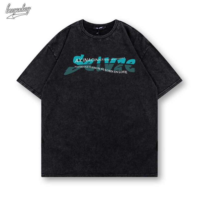 Áo thun nam wash local brand BEEYANBUY áo phông basic cổ tròn T-shirt unisex ulzzang 100% cotton-N0209