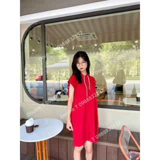 Đầm hoodie có mũ champion VNXK