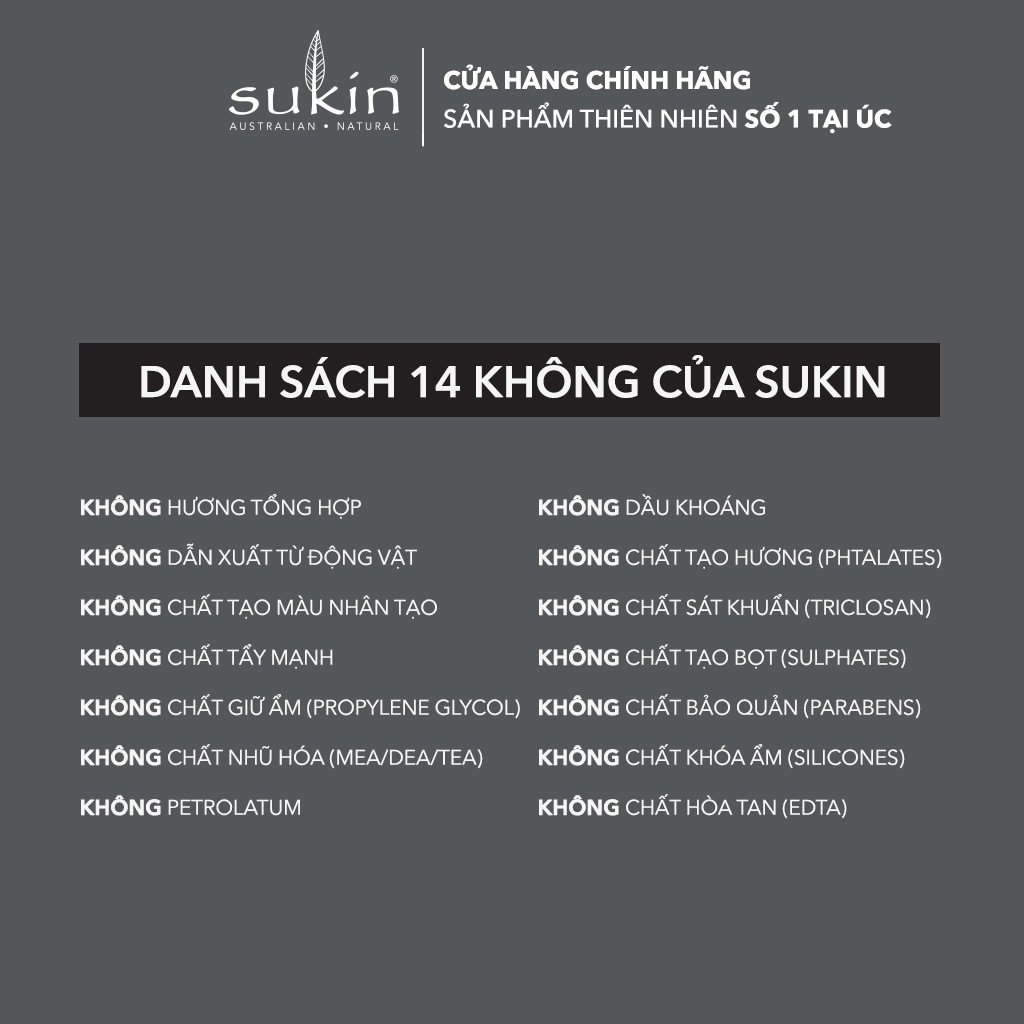 [Mua 1 Tặng 1] Kem Dưỡng Ẩm Cân Bằng Dầu Sukin Oil Balancing Mattifying Facial Moisturiser 125ml (HSD: 15/07/2024)