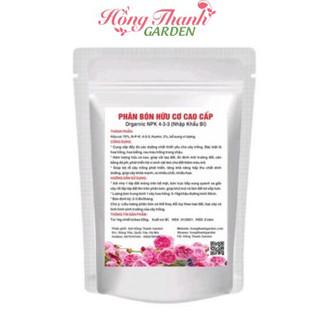 Phân Bón Hữu Cơ Khoáng Cao Cấp + Humic chuyên dùng cho hoa cây cảnh, Rau Sạch (Gói 1kg)