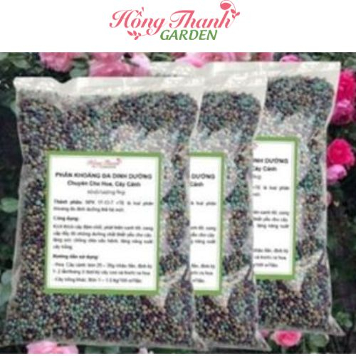 700g Phân Khoáng Đa Dinh Dưỡng Thế Hệ Mới, Chồi Lá Khỏe, Ra hoa nhiều, Phân Bón NPK 18-14-7 Chuyên Cho Hoa, Cây Cảnh