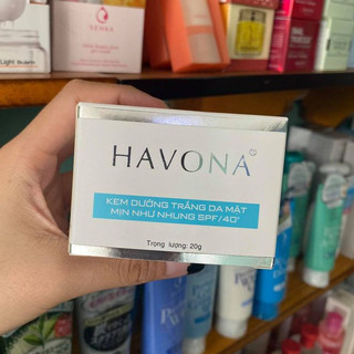 Kem Dưỡng Trắng Da Mặt mịn như nhung Havona E16 20g