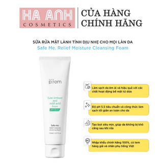 Sữa rửa mặt Make P:rem Low-irritant and mild acid foam
