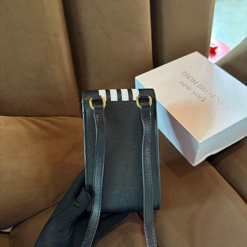 Túi đeo chéo - Thome Browne - TB Phone Bag Black 20x11x4