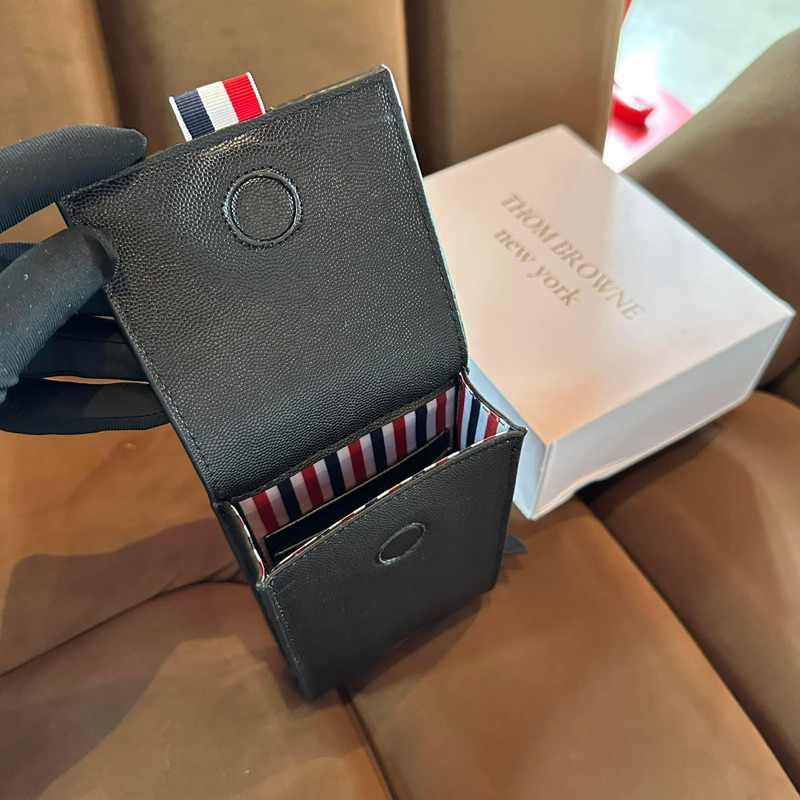 Túi đeo chéo - Thome Browne - TB Phone Bag Black 20x11x4