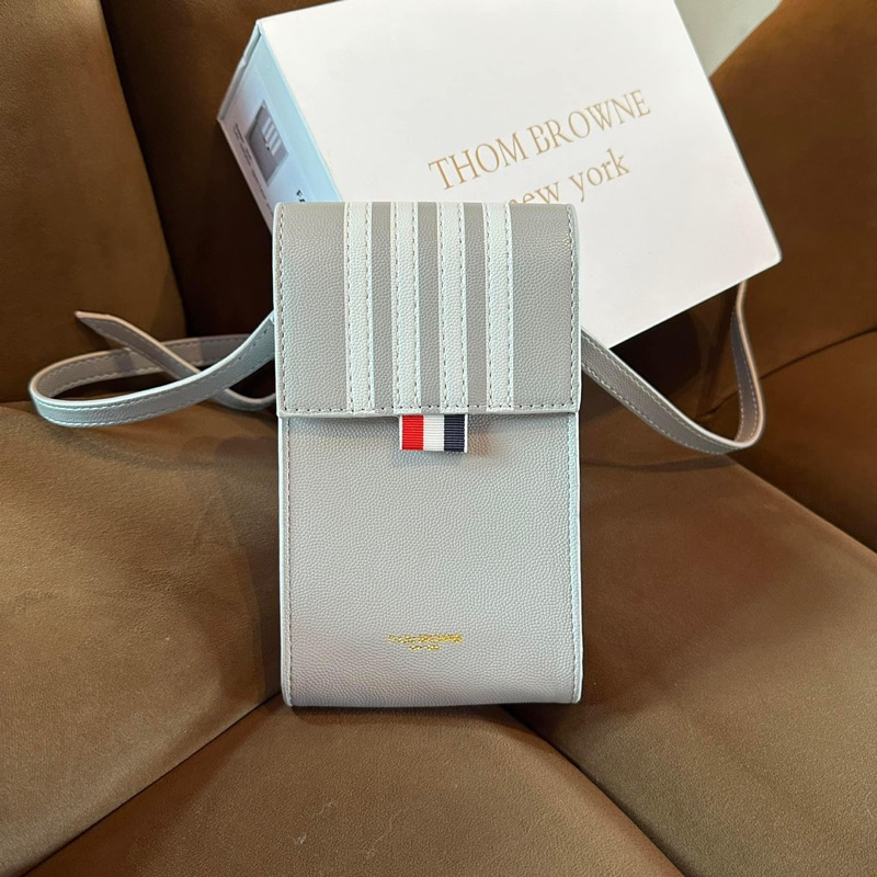 Túi đeo chéo - Thome Browne - TB Phone Bag Black 20x11x4