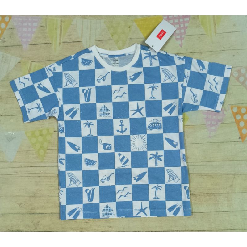 Áo phông hoạ tiết chất cotton bé trai Canifa