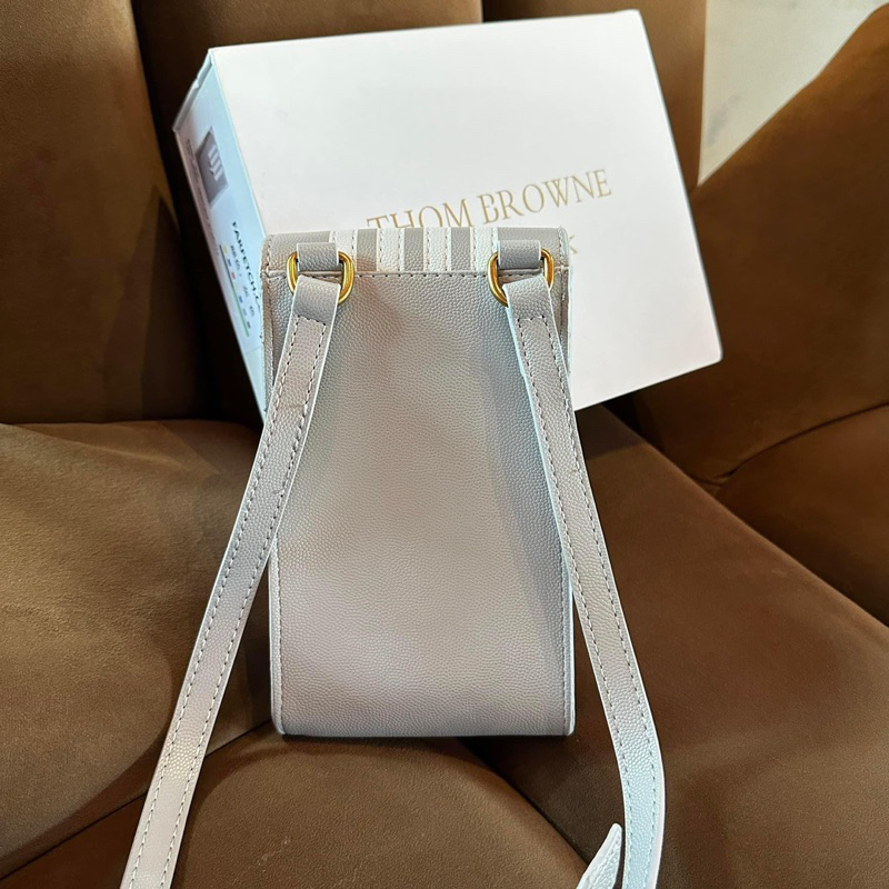 Túi đeo chéo - Thome Browne - TB Phone Bag Black 20x11x4