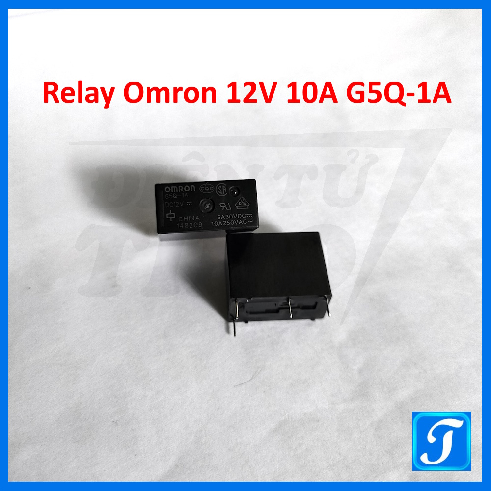 Relay 12V G5Q-1A 10A 250VAC 4 Chân Kiểu PCB