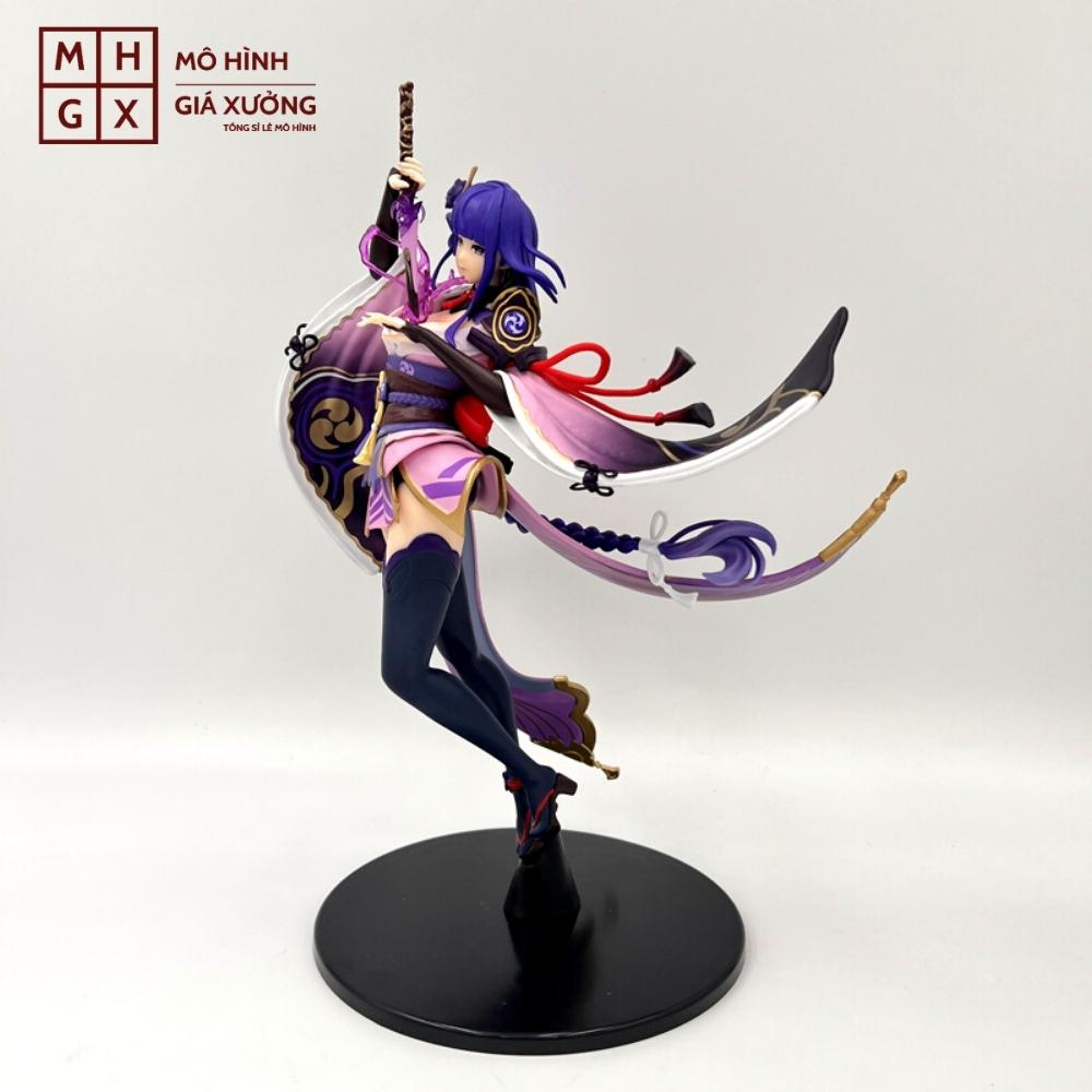 Mô Hình Genshin Impact Beelzebub chiến đấu Cao 28cm - nặng 700gram + FULL BOX + 1 Kiếm đi kèm - Figure Genshin Impact