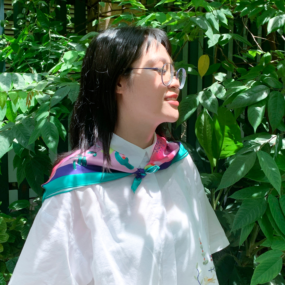 Khăn Vuông Bandana họa tiết nhiều phong cách