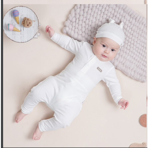 Cookie - Bộ dài cài thẳng quần cạp bo CK230127