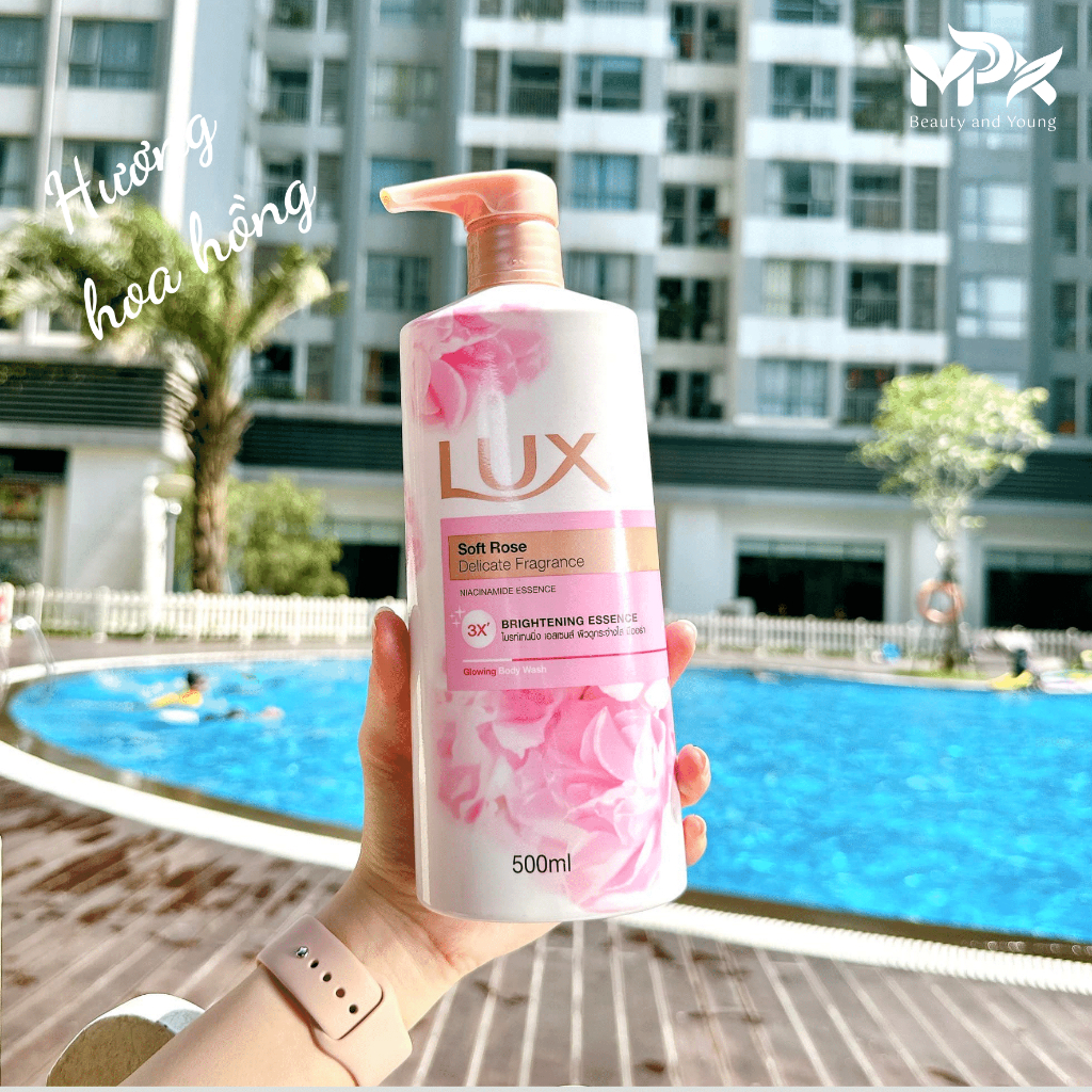 Sữa tắm Lux hương nước hoa 450ml Thái Lan - Thơm lâu dưỡng da trắng mịn và cấp ẩm - MPX