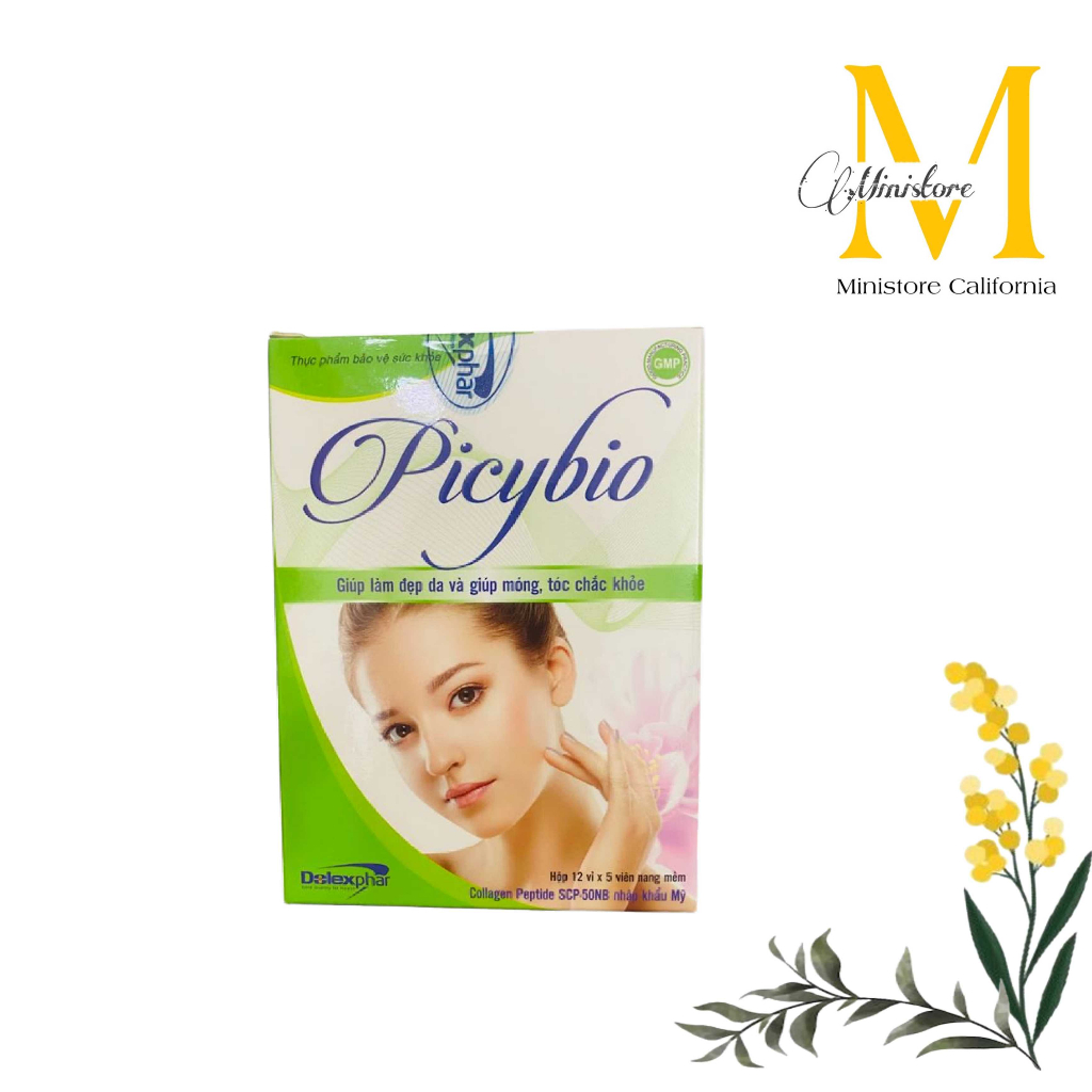 VIÊN UỐNG TRẮNG DA PICYBIO [HỘP 60 VIÊN]