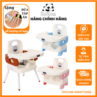 Ghế Ăn Dặm Cho Bé Hình Gấu Trúc Có Mặt Bàn Điều Chỉnh Độ Rộng 3 Mức Dành Cho Bé Từ 6 Tháng Tuổi Zozon