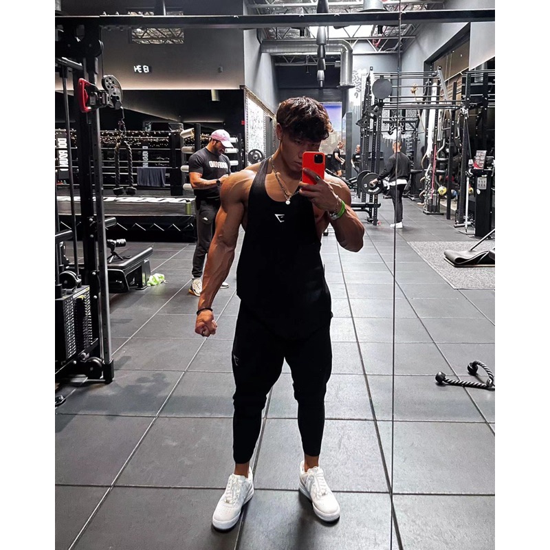 Quần Dài Gym  Ống Xuông Nỉ Cotton Xịn, Chất Mượt Co Giản Thoáng Mát, Quâng dài tập Gym Nam