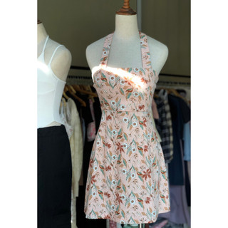 Váy linen cúp ngực
